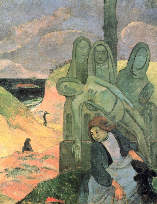 Paul Gauguin The Green Christ